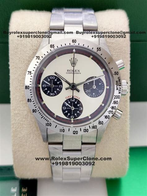 rolex daytona paul newman clone